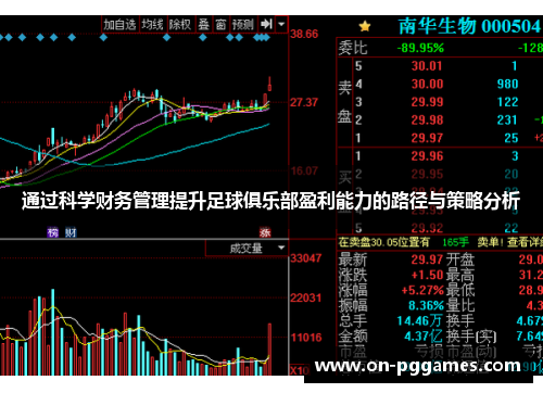 通过科学财务管理提升足球俱乐部盈利能力的路径与策略分析